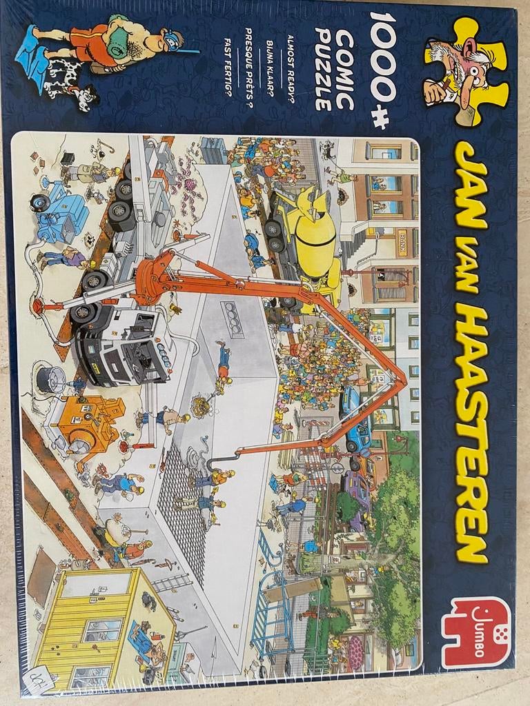 Jan van Haasteren puzzel 1000 stukjes, Ophalen of Verzenden, 500 t/m 1500 stukjes, Nieuw
