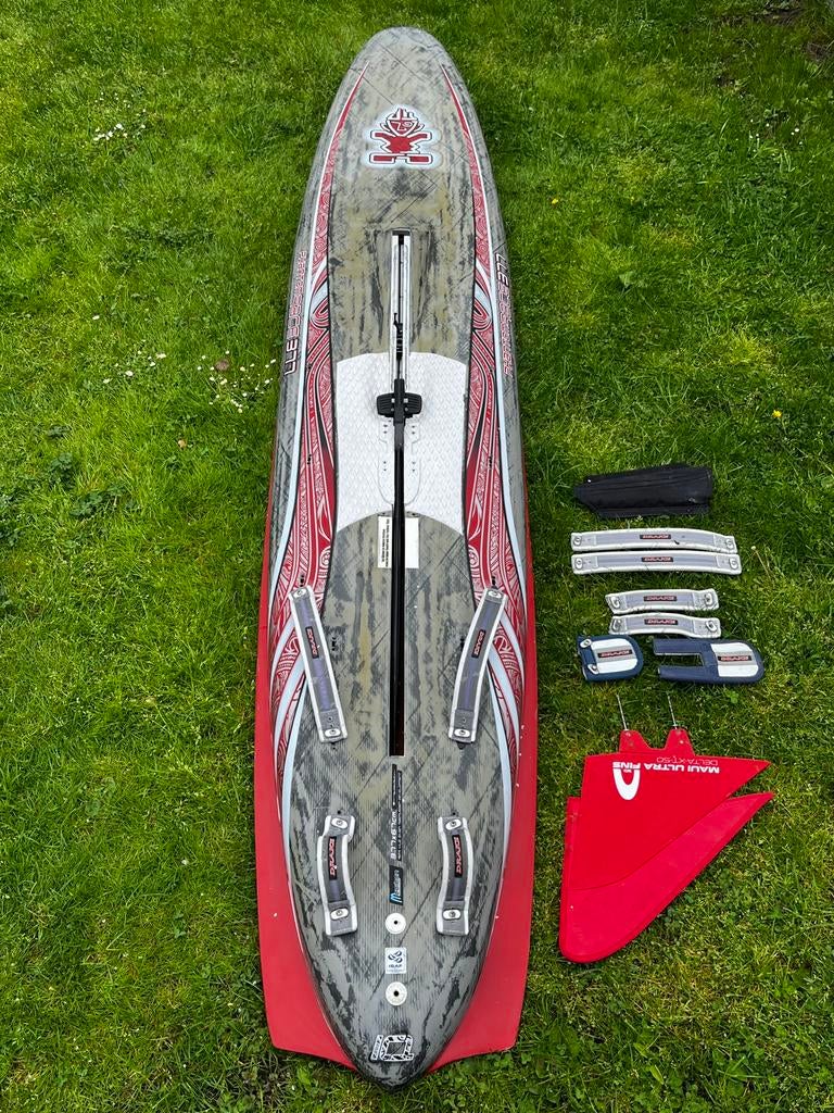 Starboard Phantom 377 + accesoires, Ophalen, Gebruikt, 300 cm of meer, Met vin(nen)