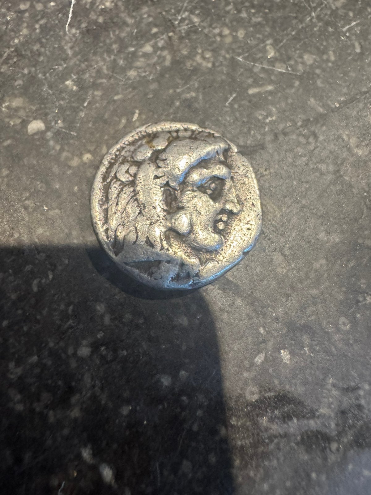 Zilveren tetradrachme Alexander de Grote, Ophalen of Verzenden, Zo goed als nieuw, Minder dan 5 m², Vloertegels