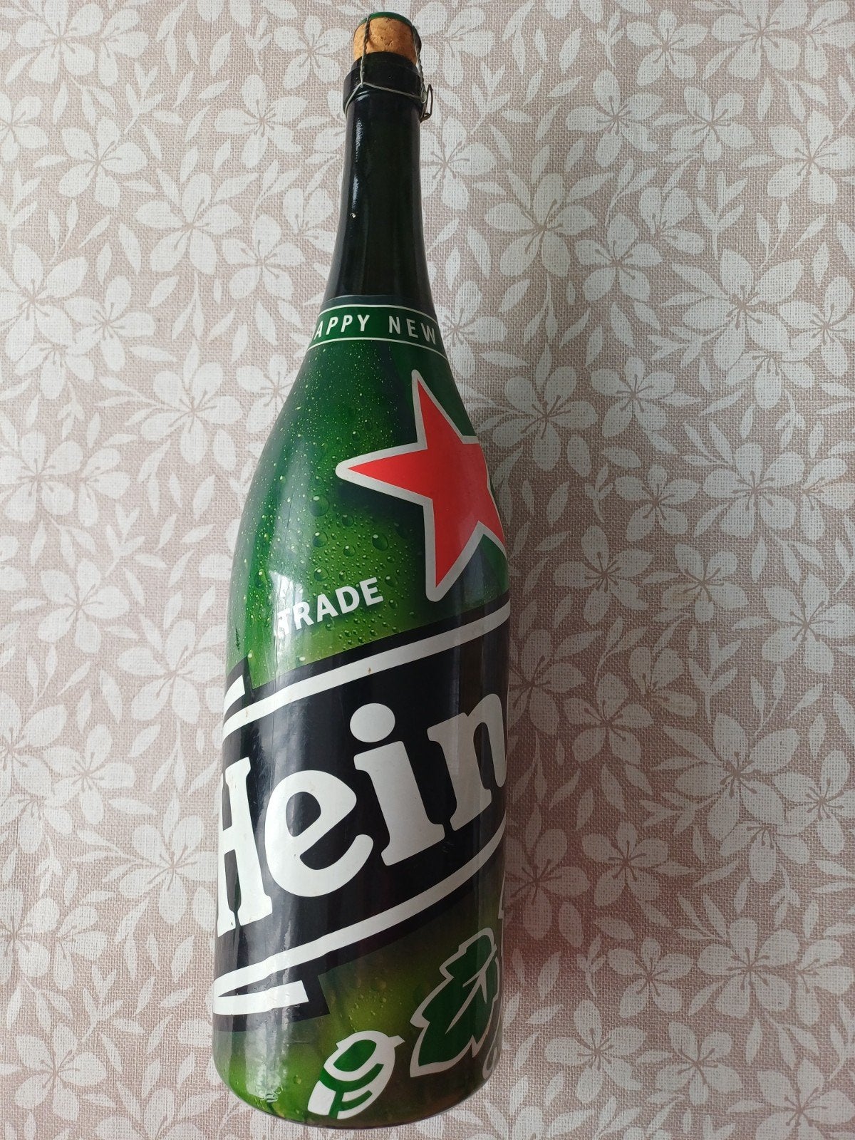 Heineken bier fles 3 liter collectors item., Ophalen of Verzenden, Nieuw, Flesje(s), Heineken