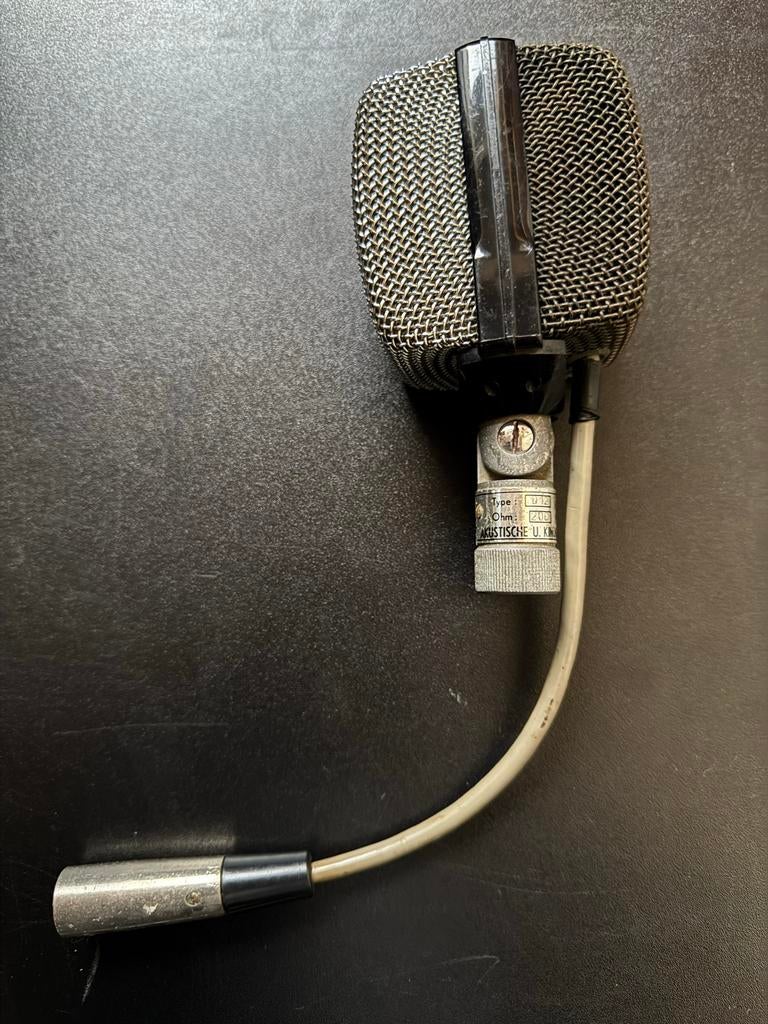 AKG D12 Vintage Microfoon - Legendarische Bassdrum Mic, Muziek en Instrumenten, Microfoons, Ophalen of Verzenden, Gebruikt, Instrumentmicrofoon