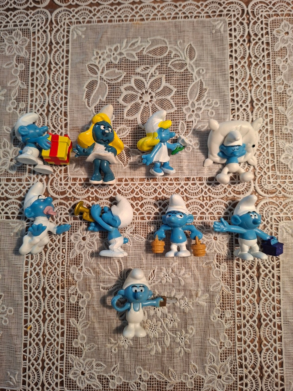 smurfen, Ophalen, Gebruikt, Verschillende Smurfen