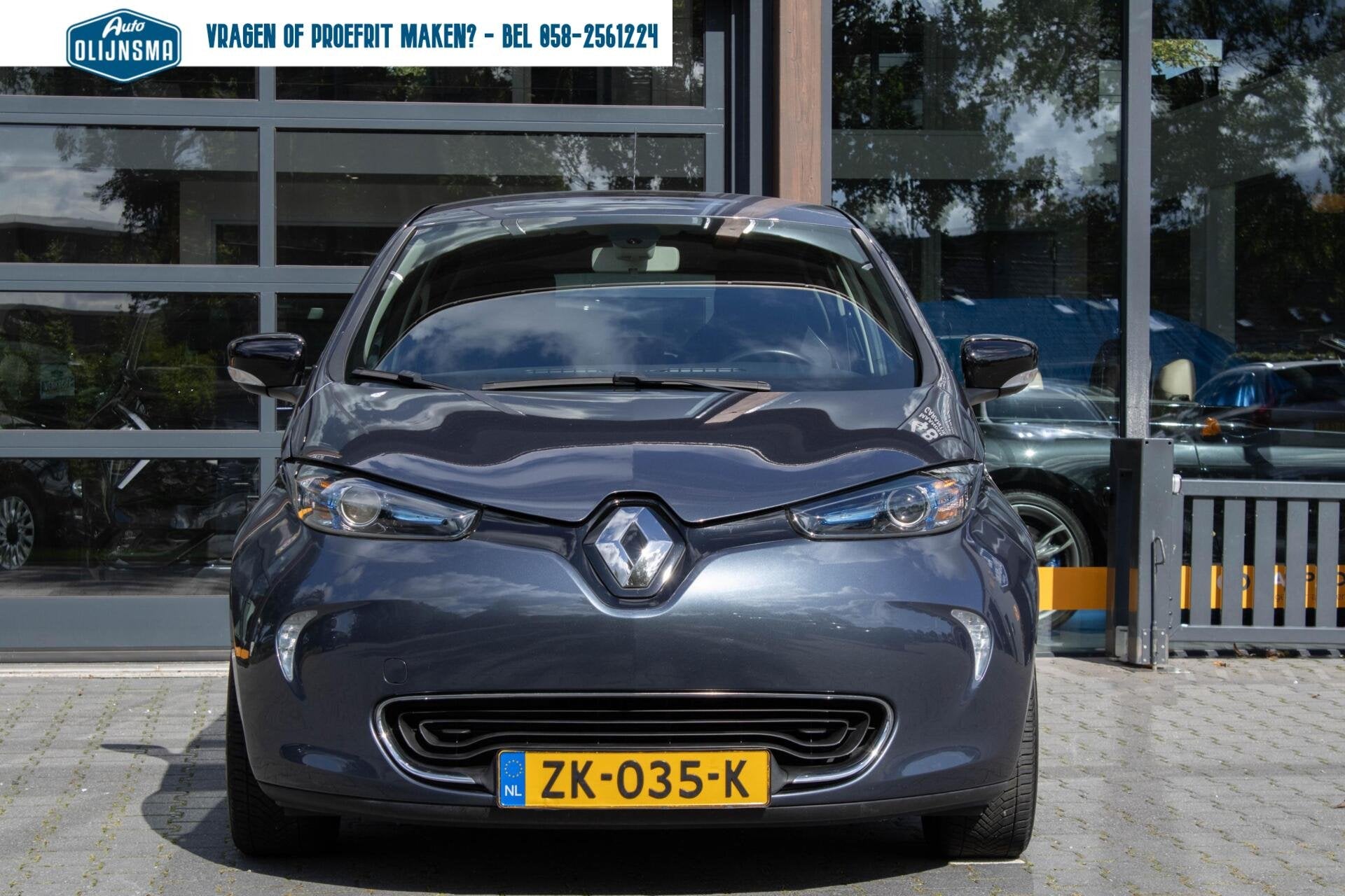 Renault Zoe R110 Limited 41 kWh|camera|85% SOH|, Stof, Gebruikt, 41 kWh, Met garantie (alle)