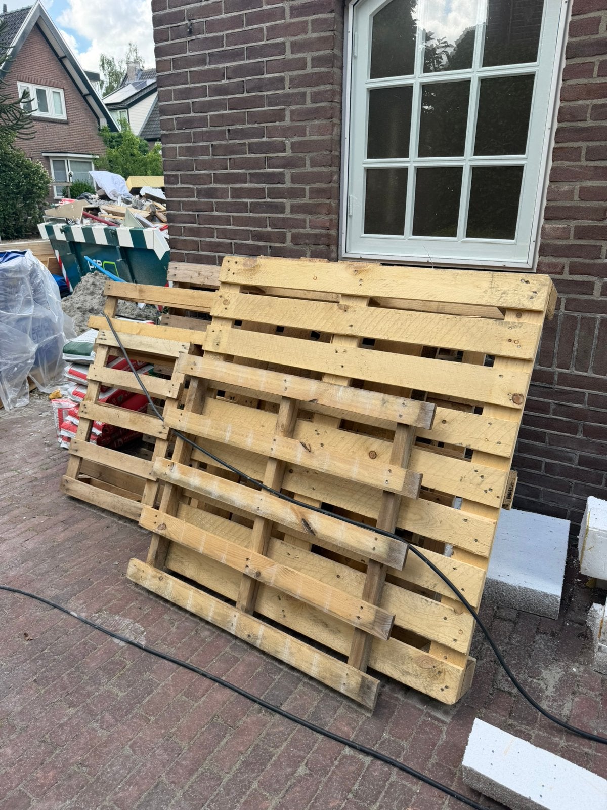 Gratis pallets, Ophalen, Zo goed als nieuw, Pallet, Minder dan 200 cm
