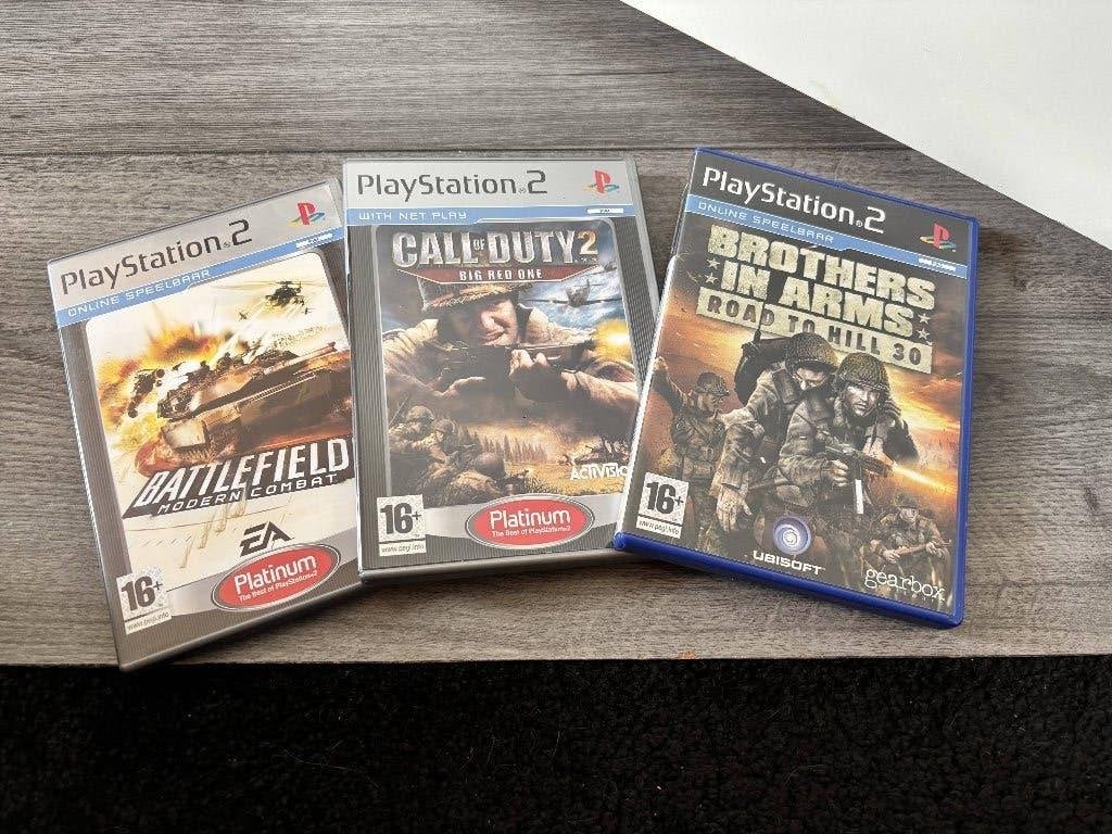 Diverse Oorlog playstation 2 spellen 1,75 ps - of 3 voor 4,-, Spelcomputers en Games, Games | Sony PlayStation 2, 1 speler, Ophalen of Verzenden