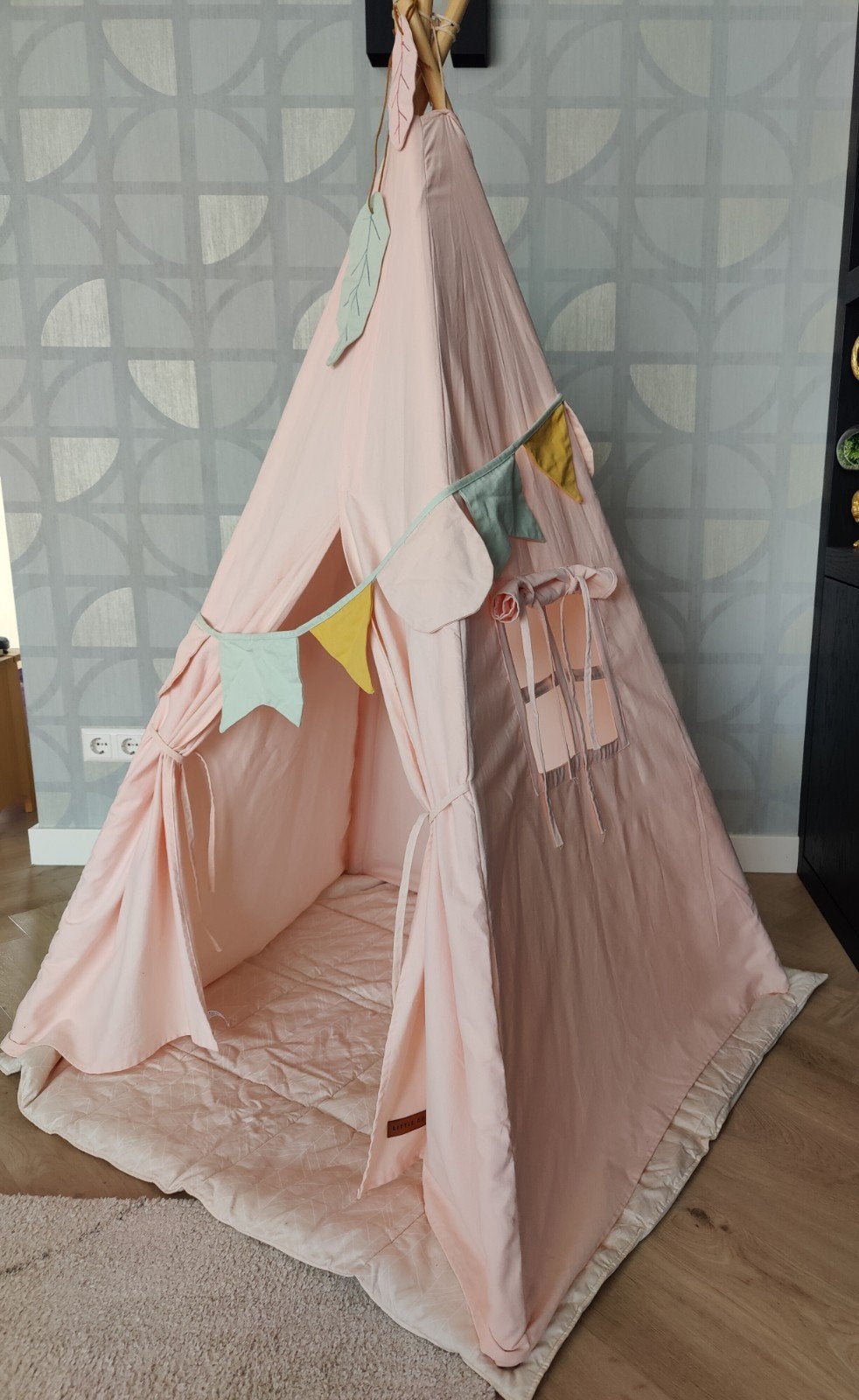 Little Dutch Roze Tipi Tent met Accessoires, Ophalen of Verzenden, Zo goed als nieuw