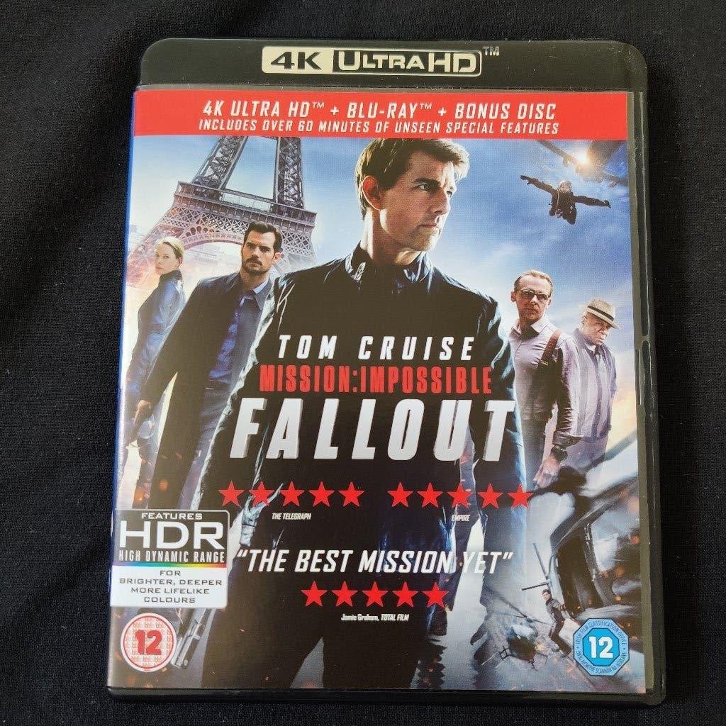 Mission Impossible - Fallout | NLO | 4K Ultra HD [3-discs], Cd's en Dvd's, Blu-ray, Zo goed als nieuw, Actie, Boxset, Ophalen of Verzenden