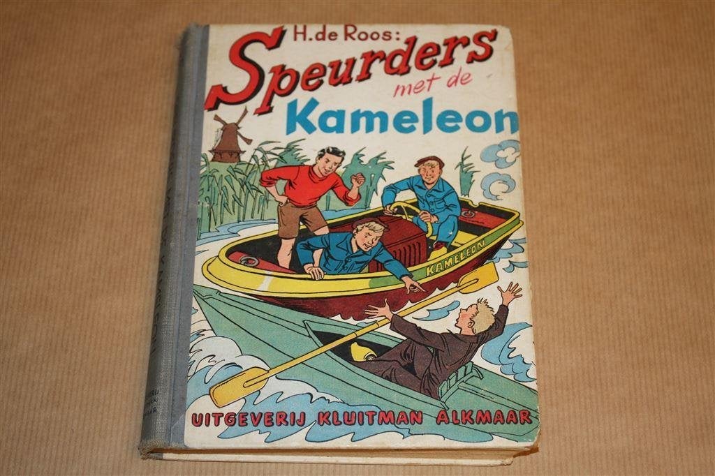 Speurders met de Kameleon - 1e druk 1955, Boeken, Ophalen of Verzenden, Gelezen