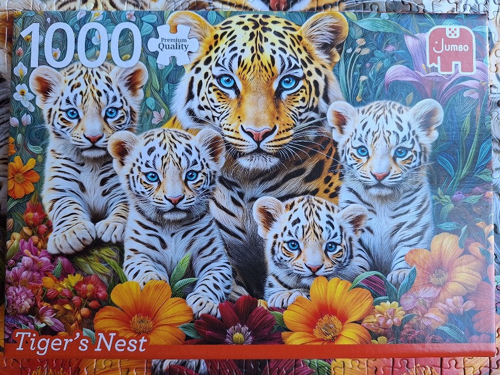 Tiger's Nest, Ophalen of Verzenden, 500 t/m 1500 stukjes, Zo goed als nieuw, Legpuzzel