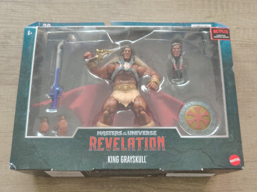 Masters of the Universe Revelation - King Grayskull, Verzamelen, Ophalen of Verzenden, Nieuw