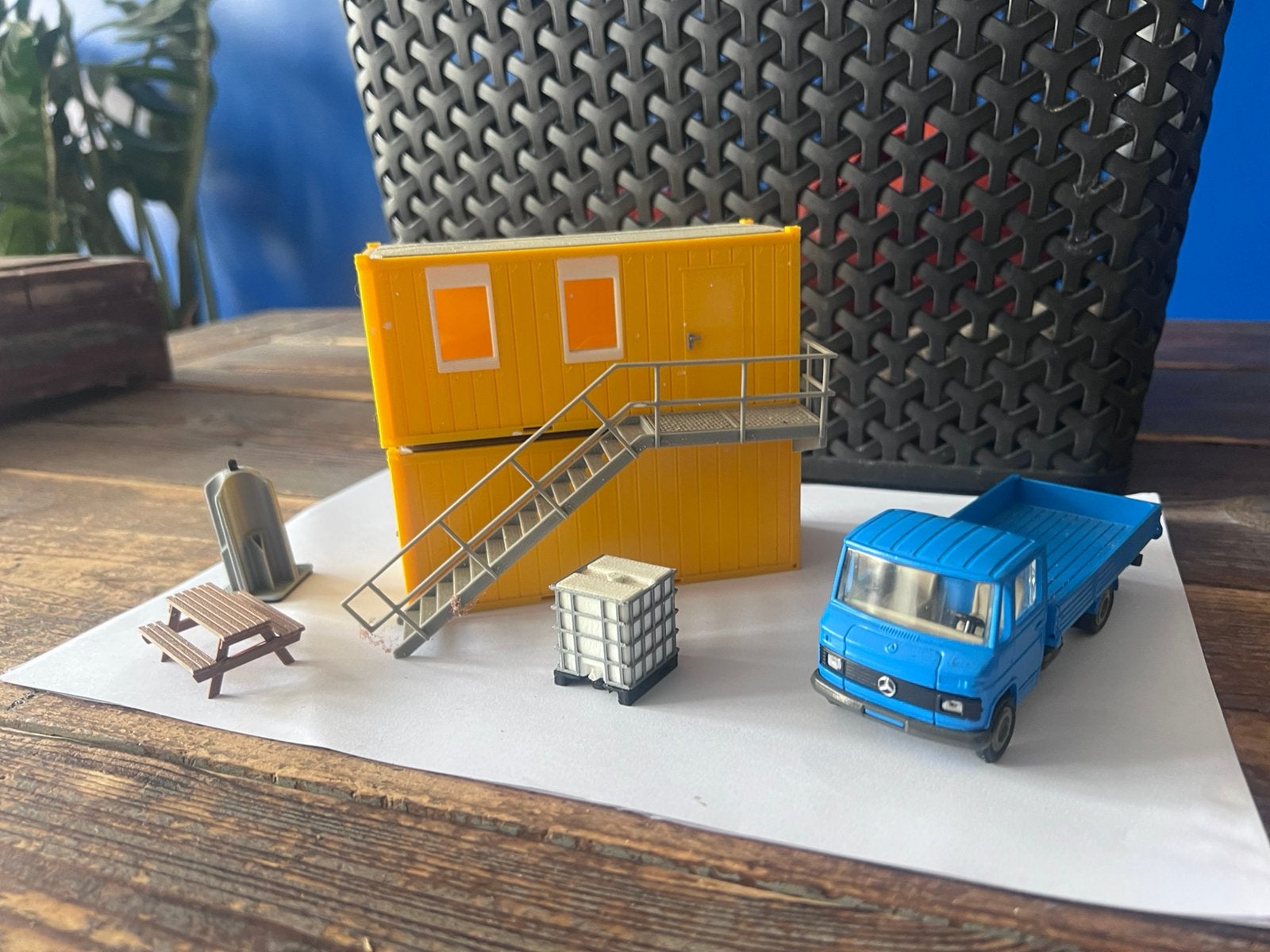 Msm bouw set met mercedes 1:50, Ophalen of Verzenden, Nieuw