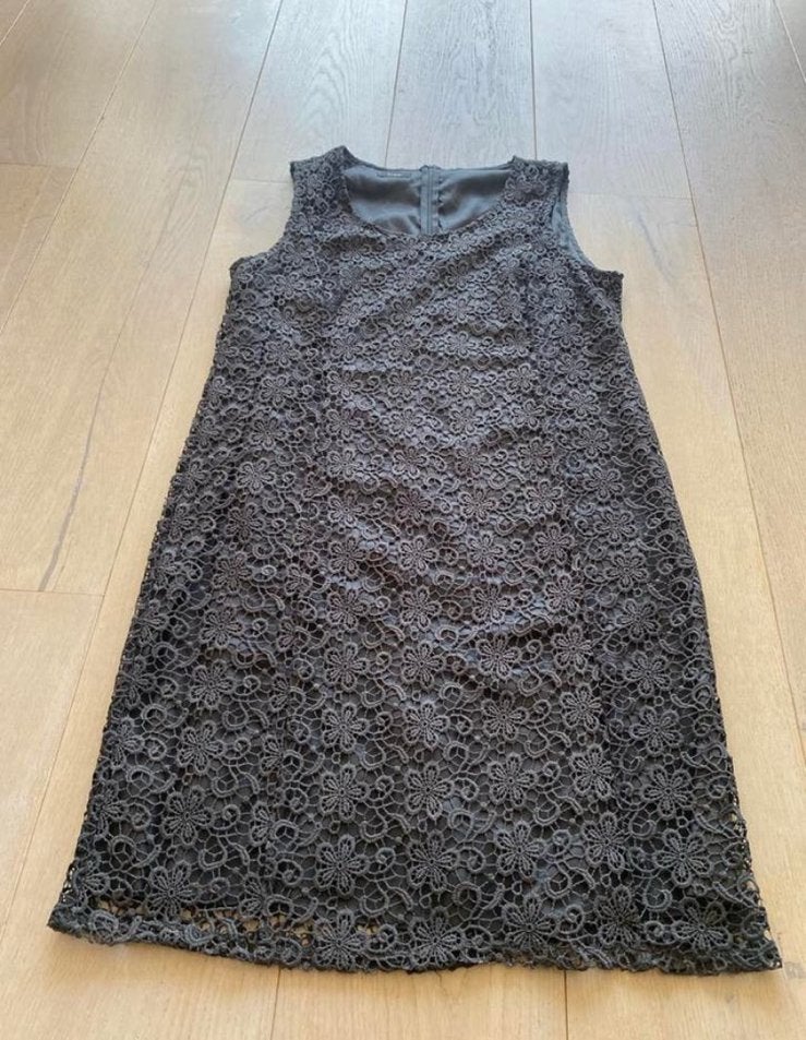 Frapp jurk 44 nieuwstaat, Maat 42/44 (L), Ophalen of Verzenden, Zo goed als nieuw, Grijs