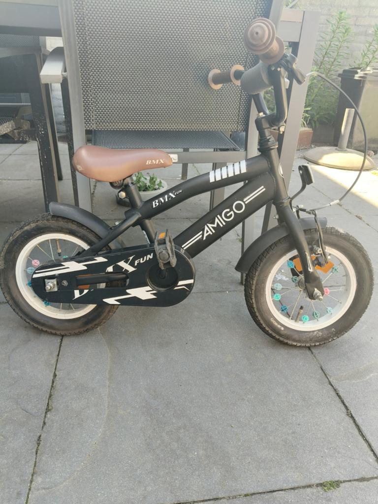 Amigo bmx 12 inch, Ophalen, Gebruikt, Staal, Minder dan 16 inch