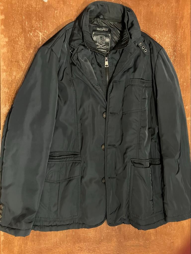 Rino & Pelle heren voorjaarsjas, Kleding | Heren, Ophalen of Verzenden, Zo goed als nieuw, Overige maten, Blauw