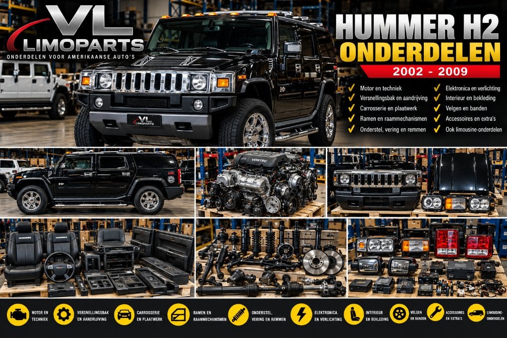 Hummer H2 en H3 onderdelen ook van limousines, Ophalen, Nieuw, Hummer