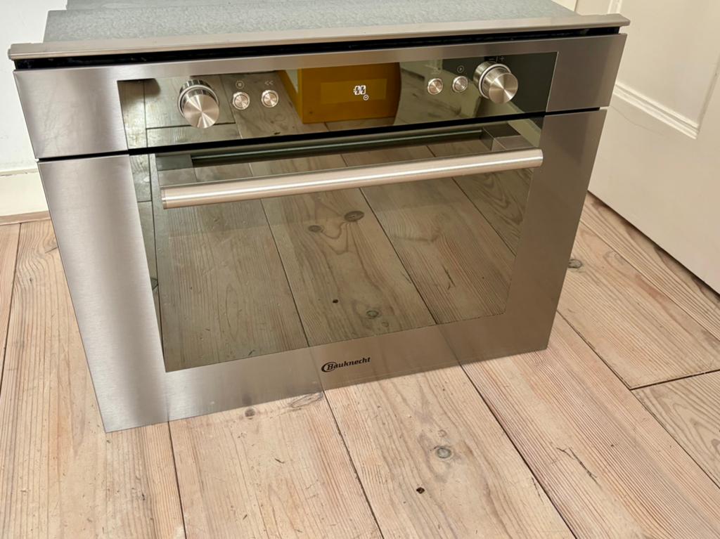 Combimagnetron / oven Bauknecht EMCHE 8144, Witgoed en Apparatuur, Ophalen, Gebruikt