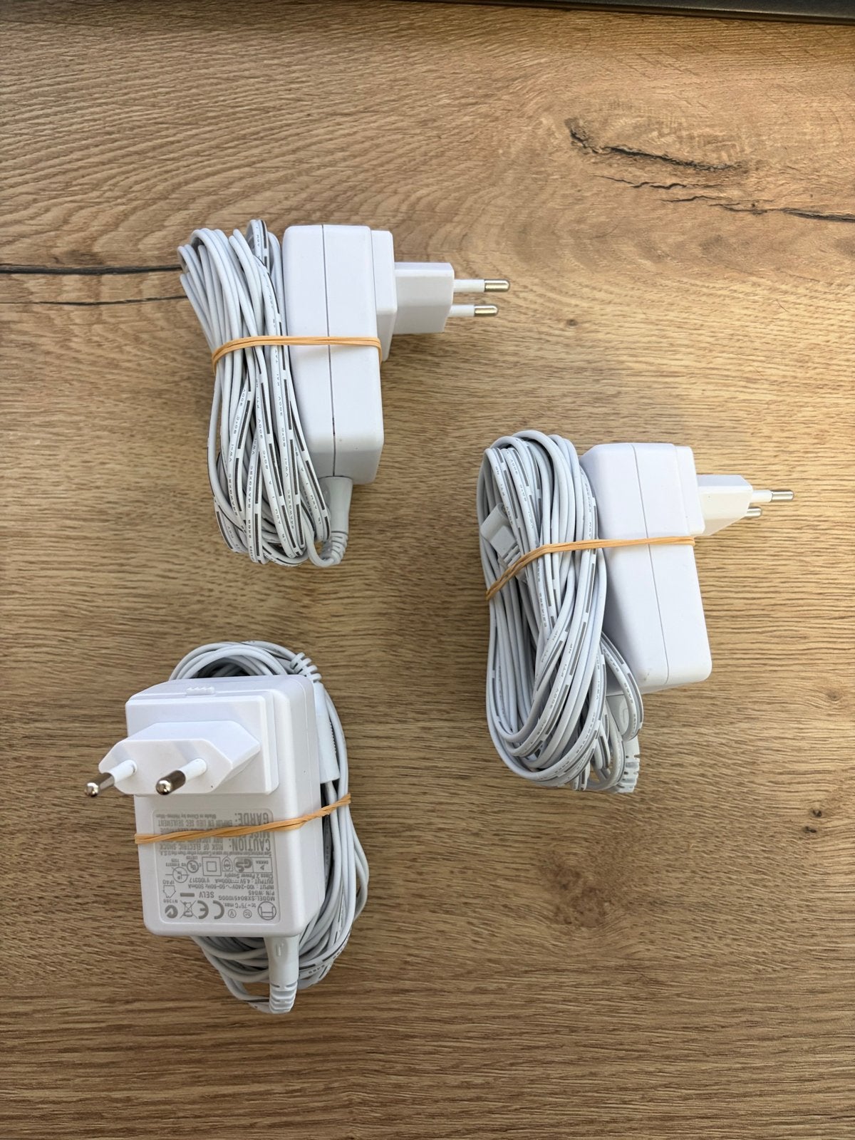 3 sets Lemax 3-weg adapter/aansluitsnoer, Diversen, Ophalen of Verzenden, Zo goed als nieuw