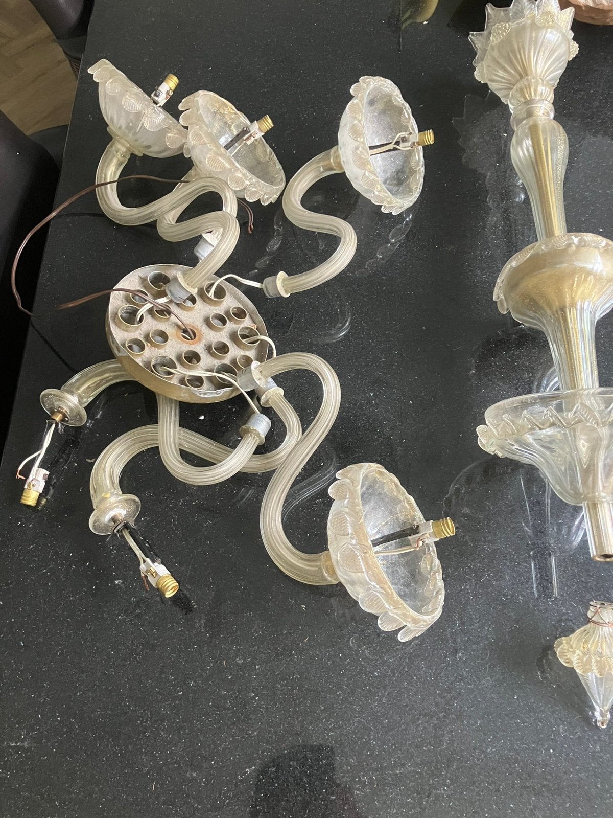 Murano lamp onderdelen, Antiek en Kunst, Ophalen of Verzenden