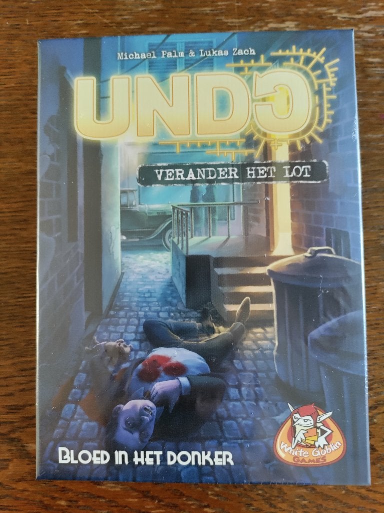 Te koop/ruil spel Undo: Bloed in het Donker (nieuw), Hobby en Vrije tijd, Gezelschapsspellen | Bordspellen, Vijf spelers of meer