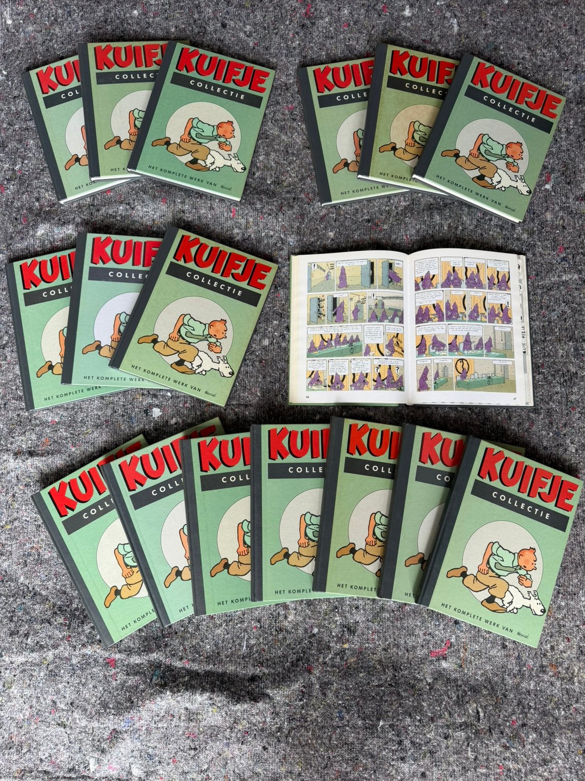 hardcover boek collectie van kuifje, 17 hard cover boeken, Boeken, Meerdere stripboeken, Ophalen, Nieuw