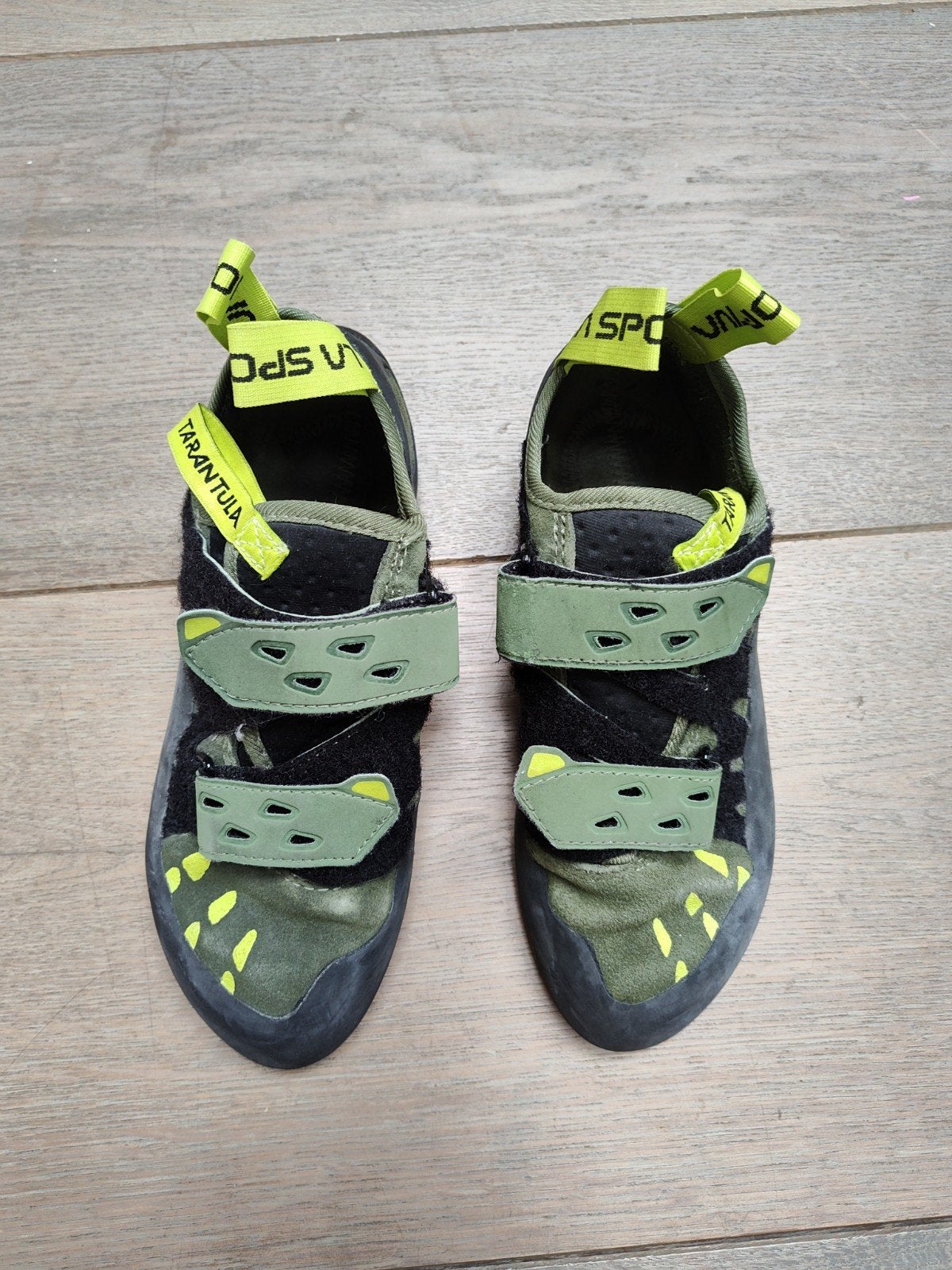 La Sportiva Tarantula klimschoenen - Maat 38, Ophalen of Verzenden, Gebruikt, Klimsportschoenen