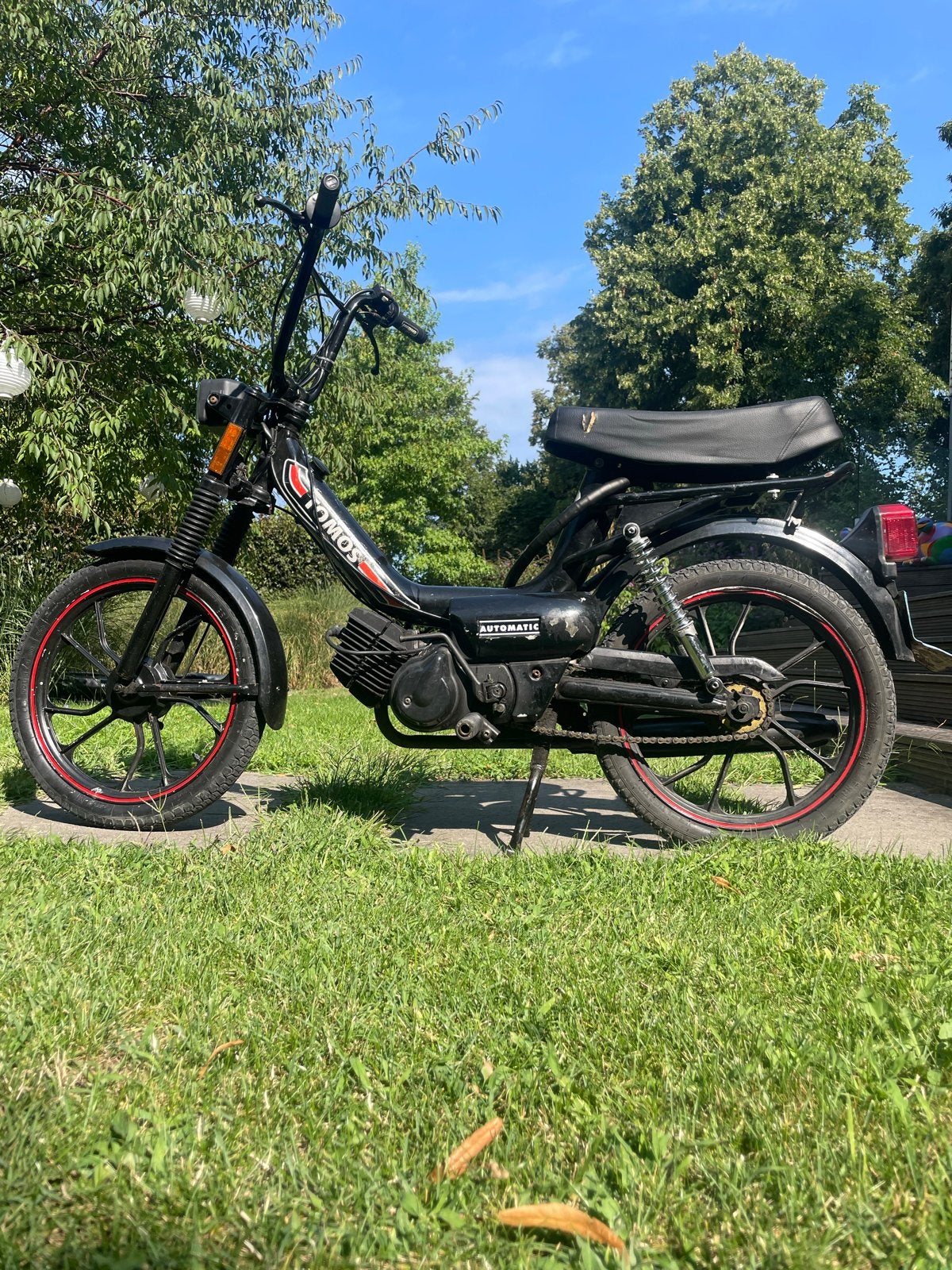 Tomos A2 Automaat 49cc 2-takt uit 2005 - Rijdt top!, Ophalen, Gebruikt, Maximaal 45 km/u, 0 versnellingen