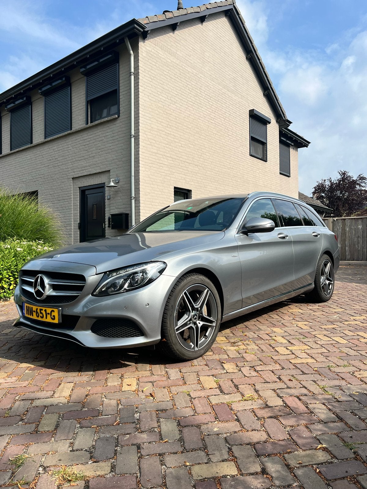 Mercedes-Benz C-Klasse C350 e Plug-in Hybrid 279pk 7G-TRONIC, Automaat, Achterwielaandrijving, Zwart, Stationwagon