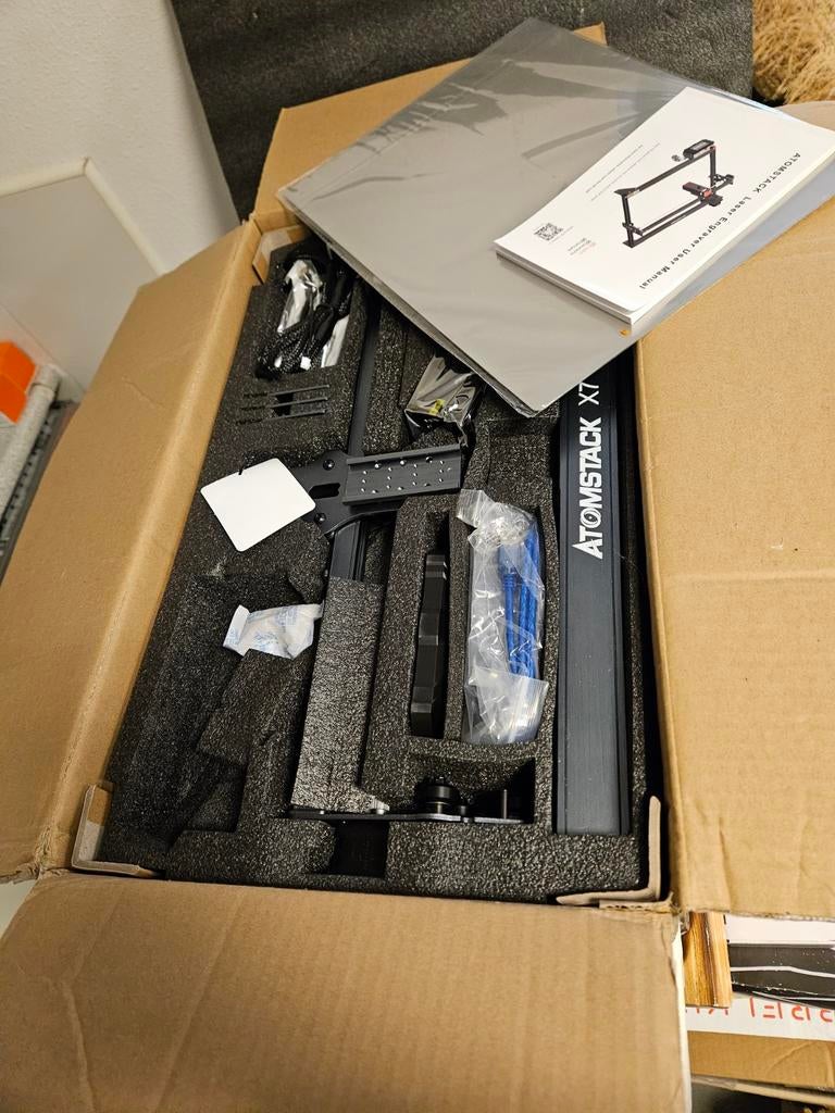 Atomstack X7 Pro lasergraveerder, Computers en Software, 3D Printers, Ophalen of Verzenden
