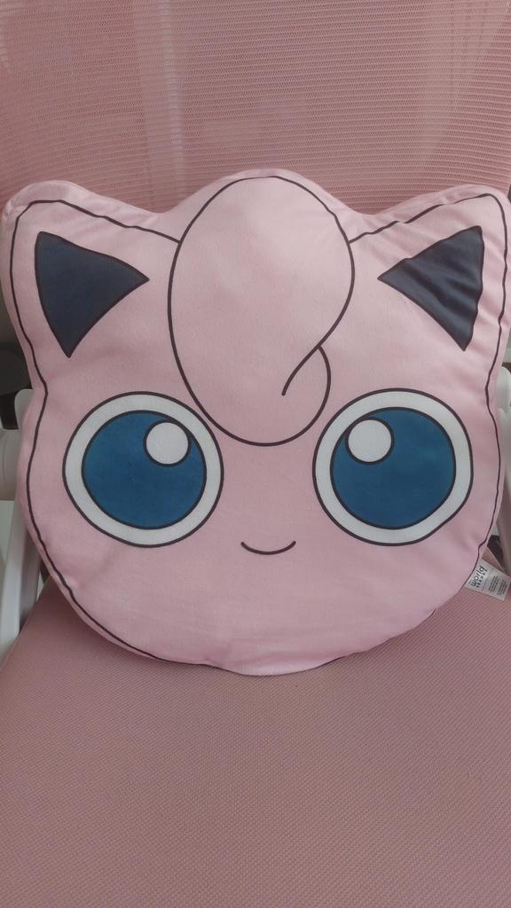 Jigglypuff kussen Kussens roze van Pokemon, Ophalen of Verzenden, Zo goed als nieuw, Roze, Vierkant