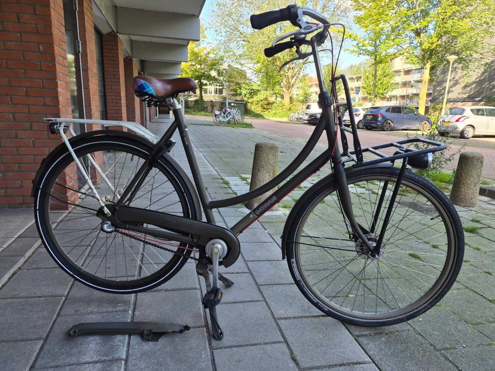 Batavus stadsfiets met voordrager - Opknapper, Ophalen, Gebruikt, Versnellingen, Batavus