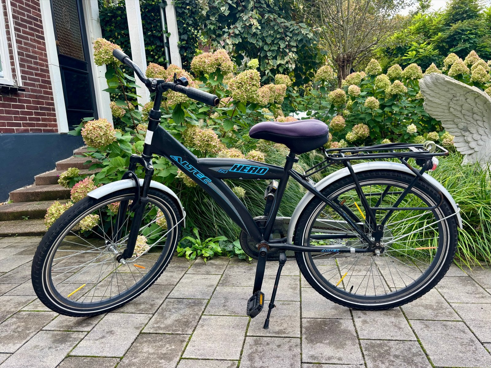 Altec Hero 24 inch jongensfiets – goede staat, Gebruikt, Velgrem, Minder dan 49 cm, Ophalen