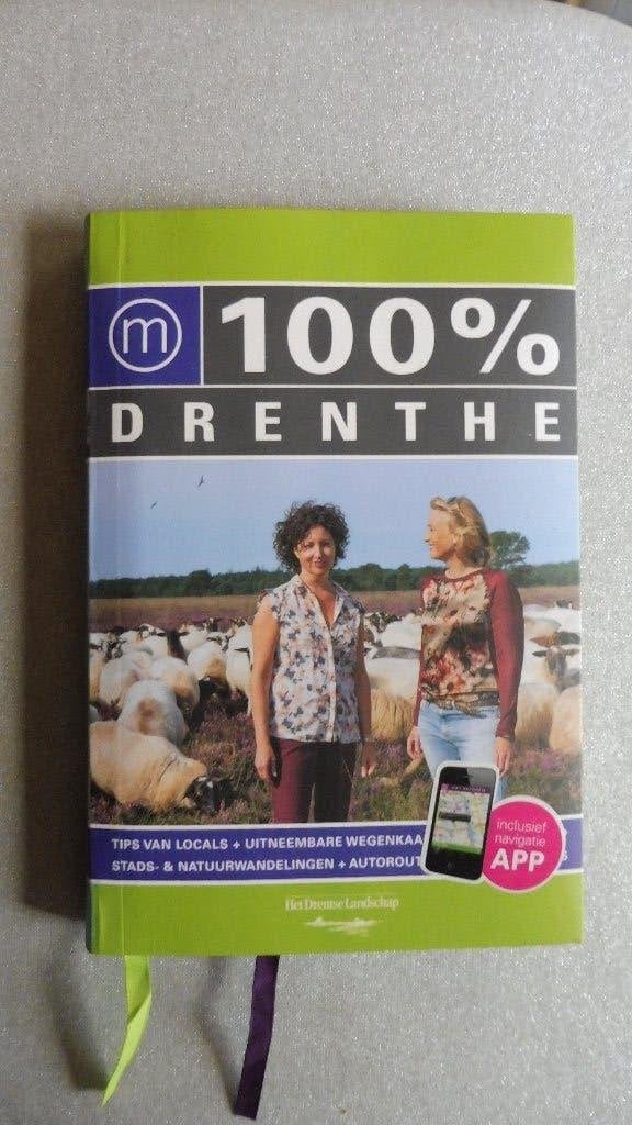 100% Drenthe, Overige merken, Ophalen of Verzenden, Zo goed als nieuw, Reisgids of -boek