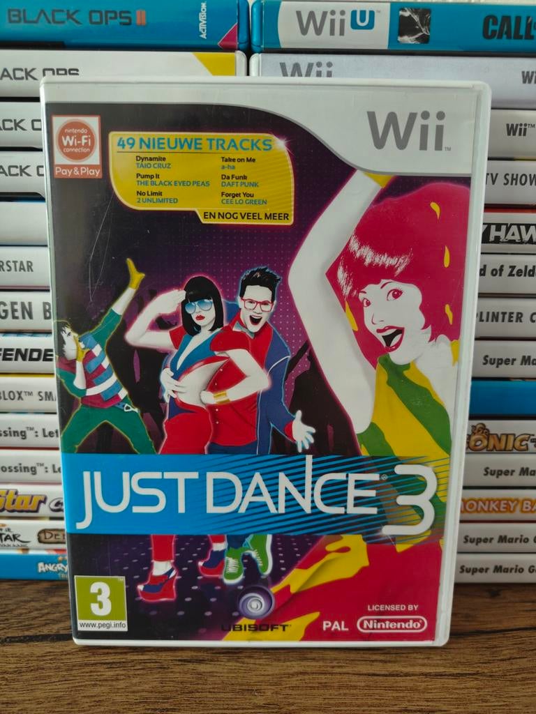 Just dance 3 Nintendo wii, Muziek, ., Ophalen of Verzenden, Zo goed als nieuw