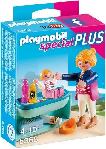 Playmobil Special Plus 5368 Moeder met baby in bad, Complete set, Special plus, Ophalen of Verzenden, Zo goed als nieuw