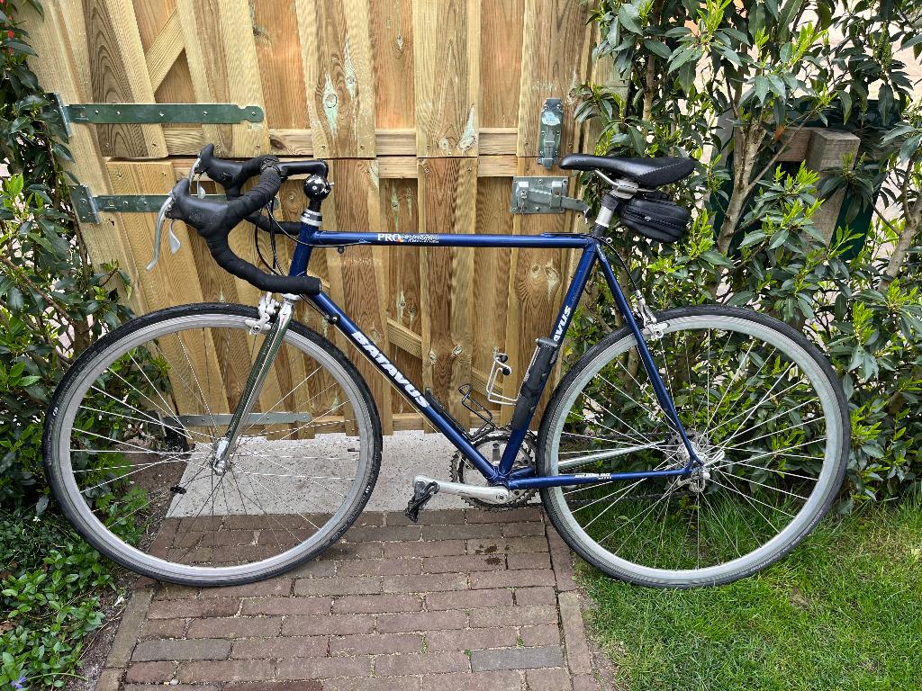 Beginners opgelet: complete racefiets Batavus pro X-Cromo, Ophalen, 28 inch, Gebruikt, Batavus