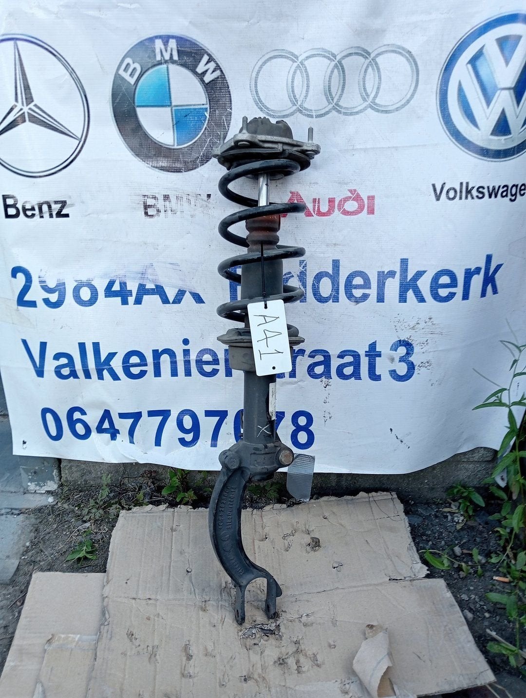 Veerpoot Audi A6 4G Limo Facelift 4G0413031Q, Gebruikt, -, -, -