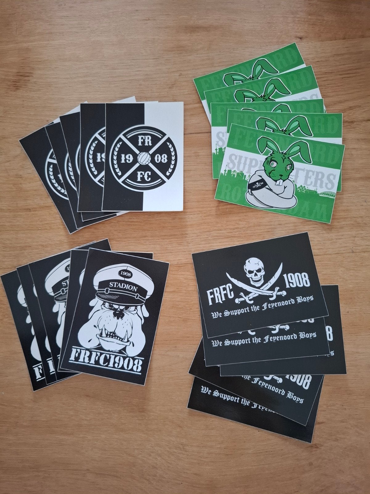 Feyenoord stickers (3), Ophalen of Verzenden, Zo goed als nieuw, Feyenoord, Poster, Plaatje of Sticker