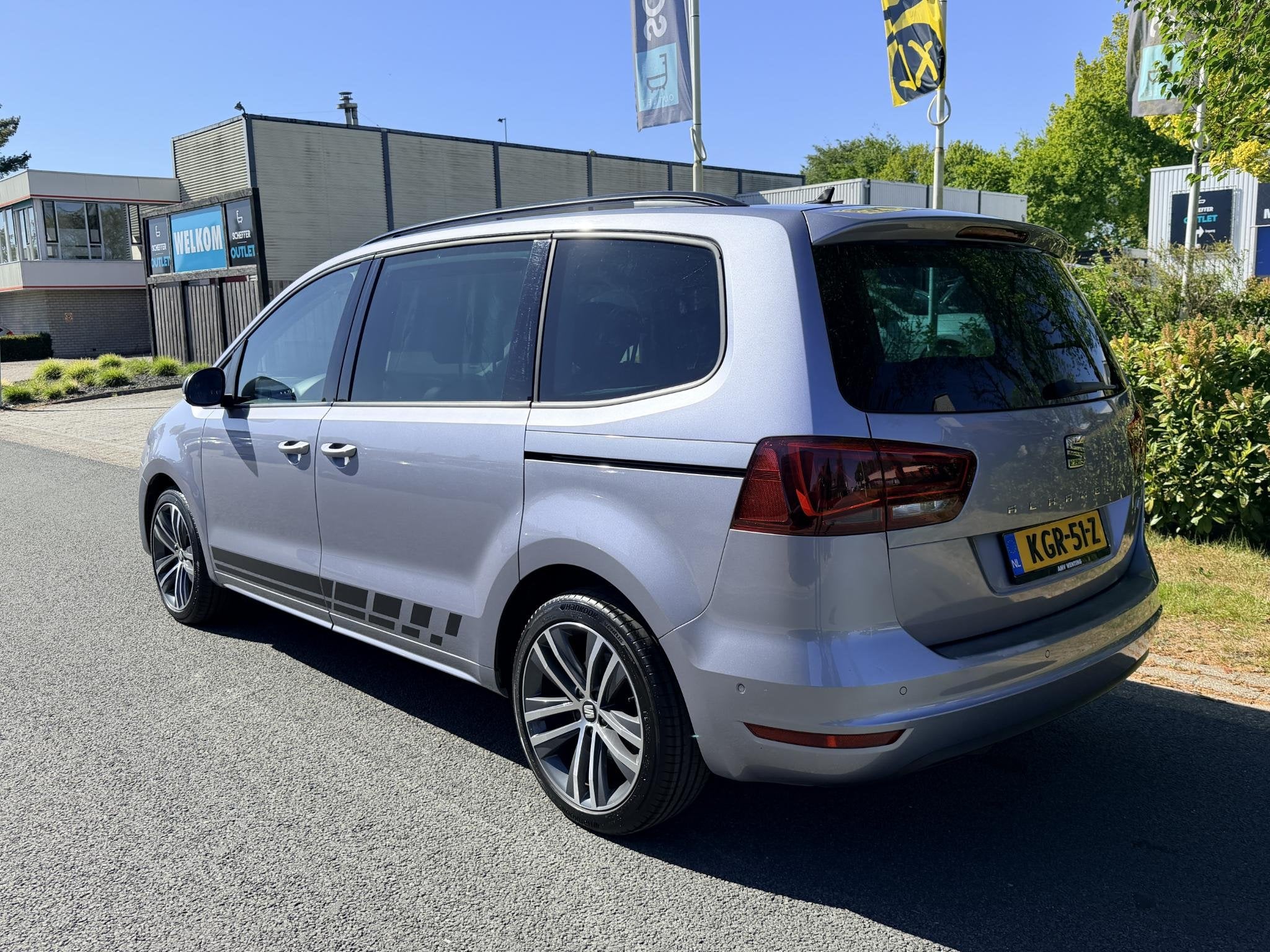 SEAT Alhambra 1.4 TSI 150PK DSG 7P FR•Leder•Navi•Camer, Auto's, Seat, 15 km/l, 4 cilinders, 150 pk, 7 stoelen