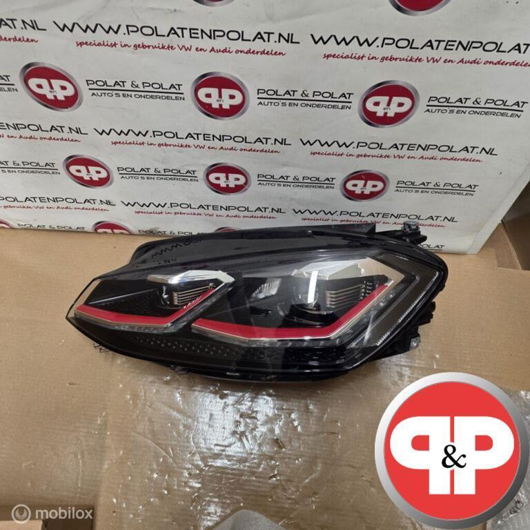 VW Golf 7 GTI Facelift Led Koplamp Links Nieuw, Auto-onderdelen, Verlichting