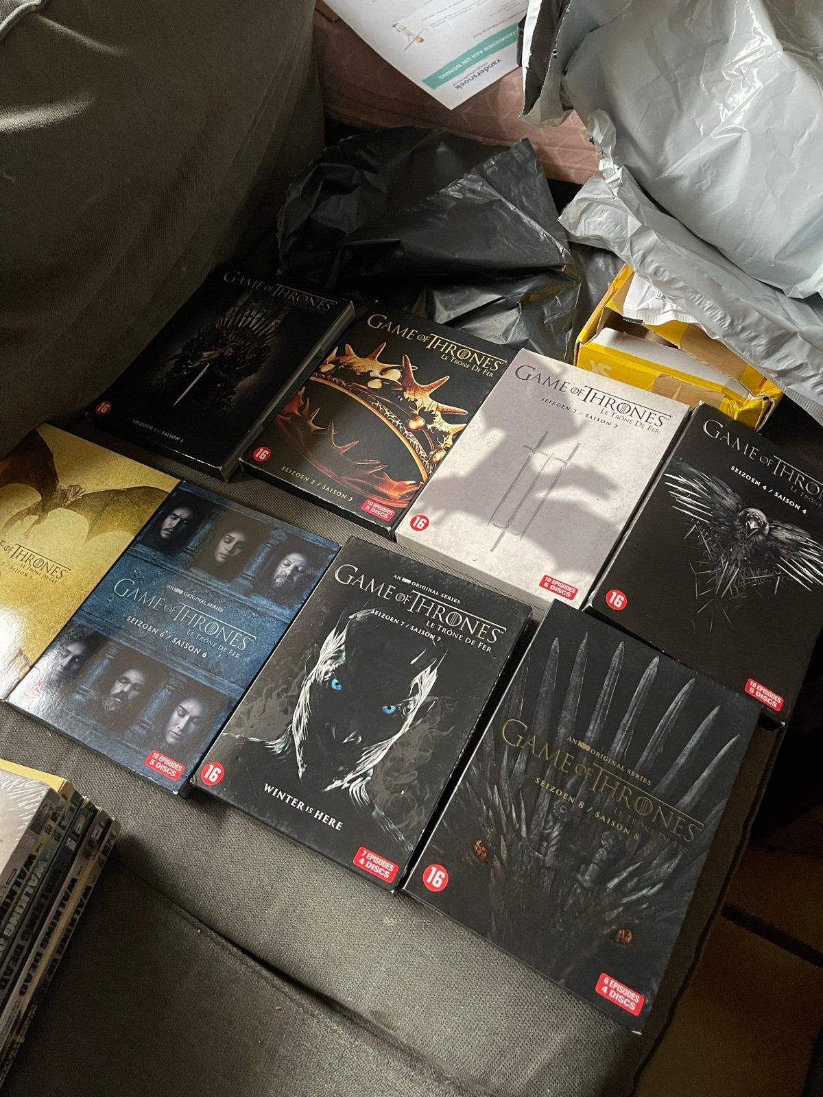 Game of Thrones Complete Serie DVD Boxset - Seizoen 1-8, Engels, Vanaf 16 jaar, Nederlands, Ophalen of Verzenden