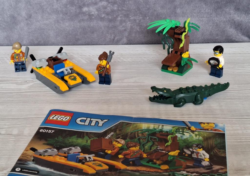 Lego City 60157 Jungle startset compleet, Ophalen, City, Lego, Zo goed als nieuw