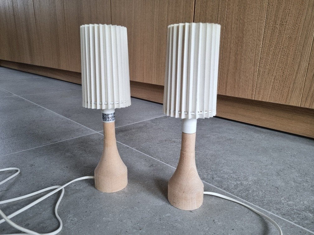 Ikea lampjes-Bedlampjes-Slaapkamerlampjes, Beige, Overige typen, Gebruikt, 33 cm