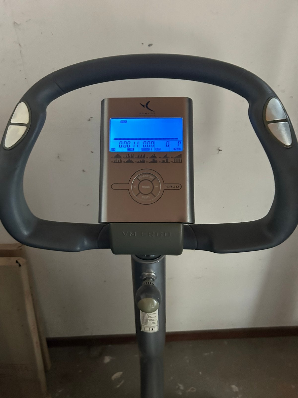 Hometrainer VM Ergo Domyos, Ophalen, Aluminium, Zo goed als nieuw, Benen
