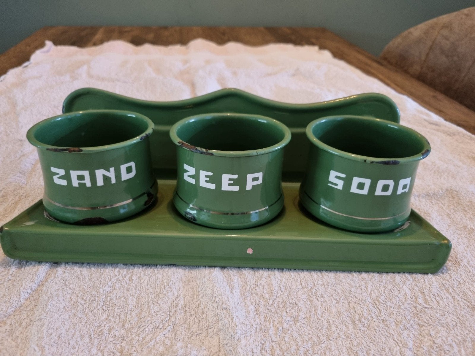Zand zeep en soda, Ophalen of Verzenden