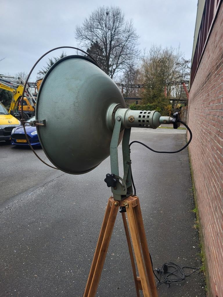 Vintage Jupiterlicht berlin sw 29 industriele lamp jaren 60', Ophalen of Verzenden, Overige merken