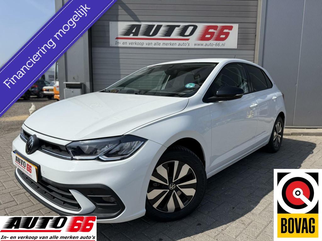 Volkswagen Polo 1.0 TSI GOAL camera CarPlay Cruise Control, Gebruikt, 116 pk, Wit, Bedrijf