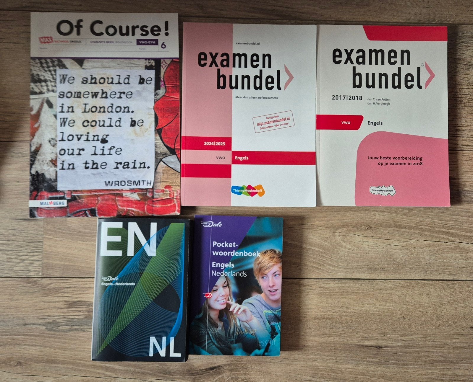 Engels VWO Examenbundel, Of Course! en woordenboeken, Boeken, Schoolboeken, Ophalen of Verzenden, Zo goed als nieuw, VWO, Engels