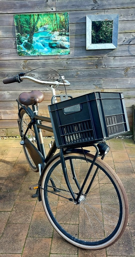 nette jongens fiets 28 inch, Terugtraprem, Gebruikt, Versnellingen, Cortina