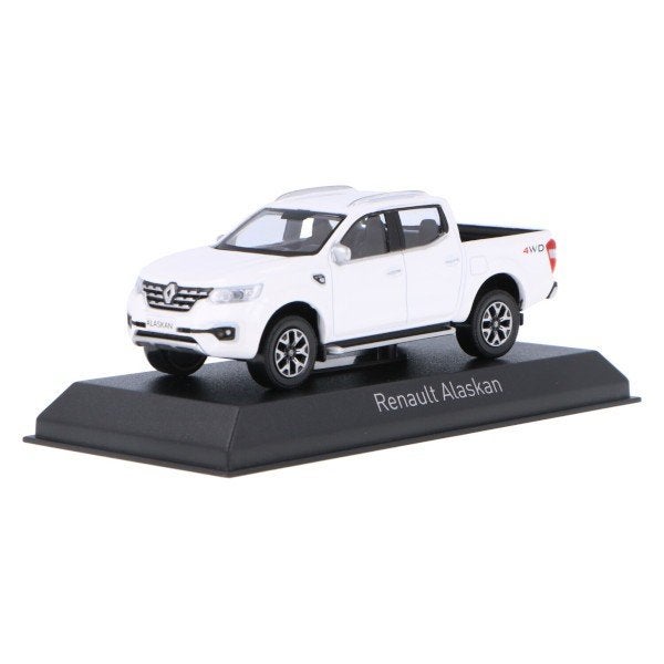 Renault Alaskan 2017 Wit Modelauto 1/43 Norev Nieuw, Auto, Norev, Ophalen of Verzenden, Norev