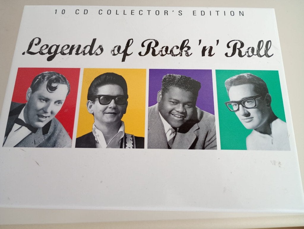 Legends of Rock 'n' Roll - 10 cd box, Rock, Boxset, Ophalen of Verzenden, Zo goed als nieuw